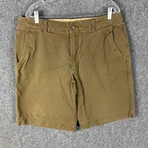 Banana Republic Shorts Men's 36‎ Chino Outdoors Distressed 100% Cotton
